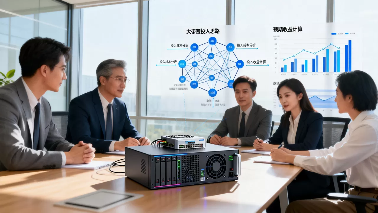 如何向管理层讲清大带宽投入思路,投入回报怎么算? 如何向管理层讲清大带宽投入思路,投入回报怎么算?