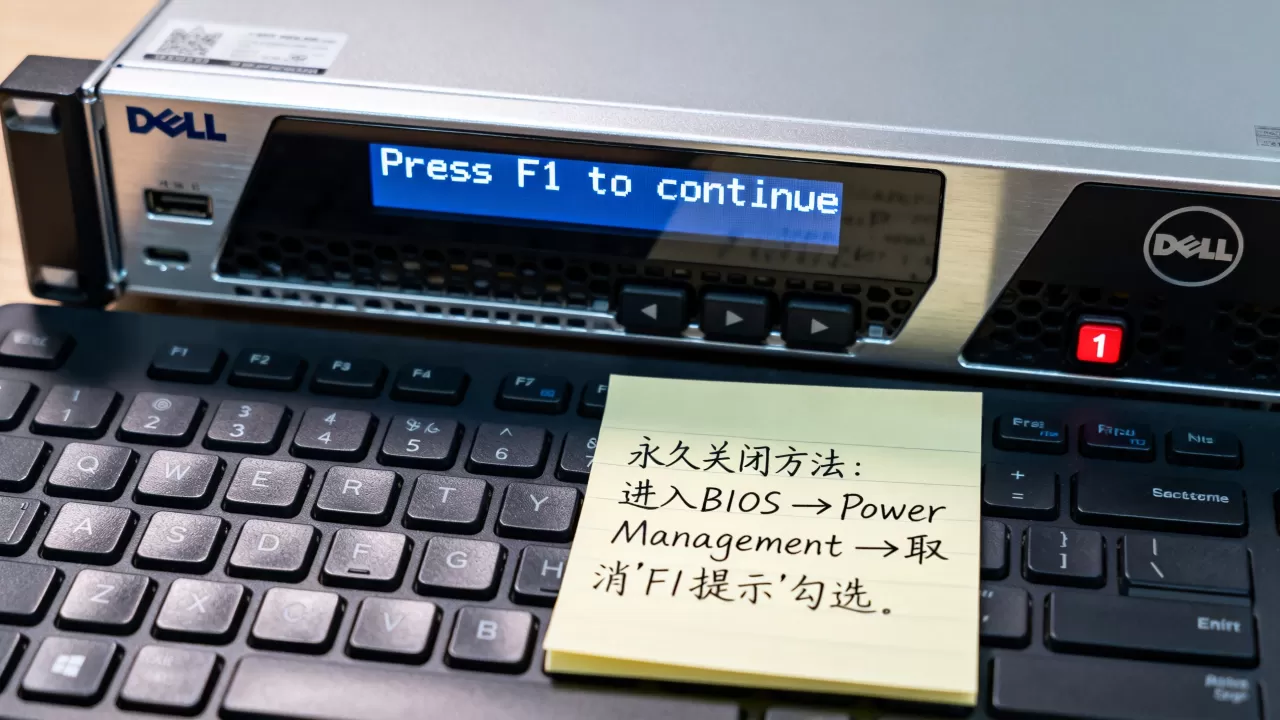戴尔开机按F1怎么办,戴尔服务器开机按F1怎么永久关闭? 戴尔开机按F1怎么办,戴尔服务器开机按F1怎么永久关闭?
