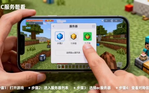 我的世界手机端ec服务器如何查看对局，步骤是什么？