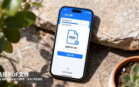 h5如何上传手机pdf到服务器？，安卓苹果通用吗