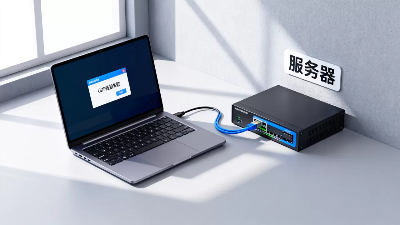 客户端和服务器建立UDP连接为何总失败,怎么解决 客户端和服务器建立UDP连接为何总失败,怎么解决