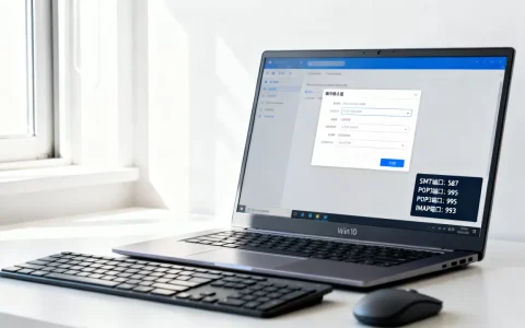 win10邮件服务器端口怎么设置？，邮箱参数配置教程
