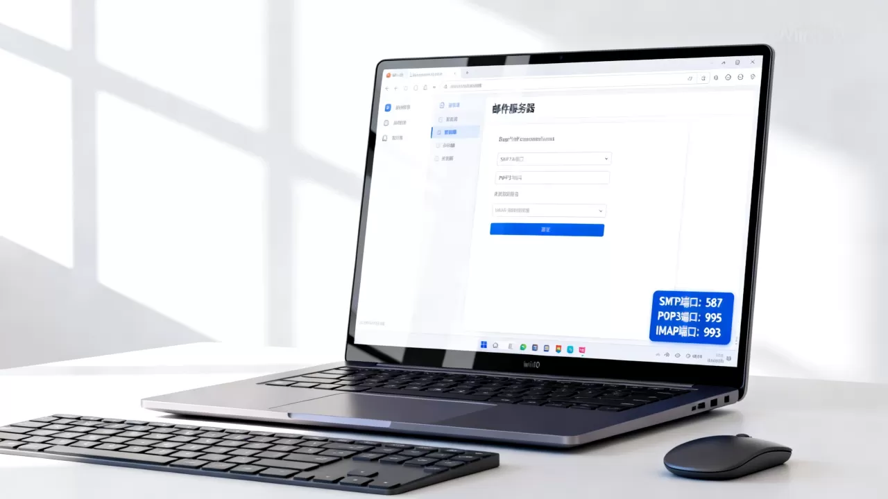 win10邮件服务器端口怎么设置?,邮箱参数配置教程 win10邮件服务器端口怎么设置?,邮箱参数配置教程