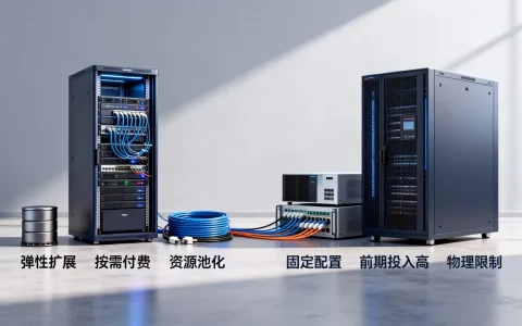 云服务器有哪些核心特点？,云计算和传统服务器区别是什么