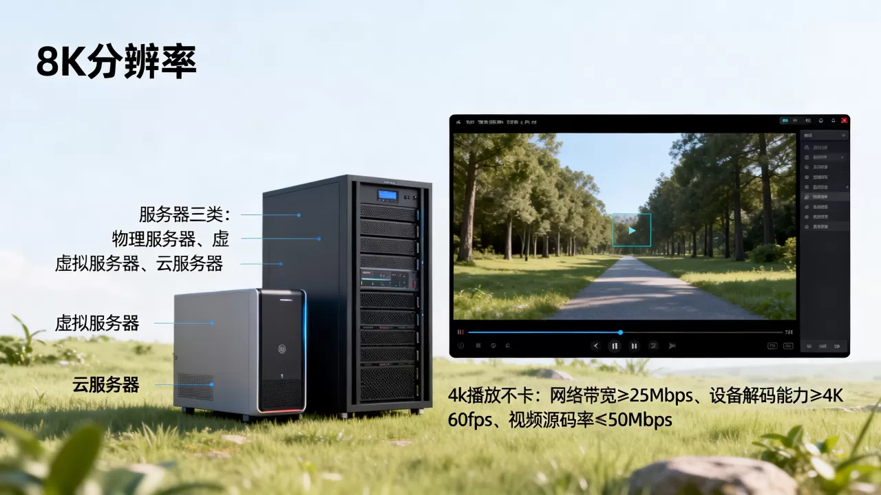 服务器到底分为哪三类呢,4k视频怎么播放不卡? 服务器到底分为哪三类呢,4k视频怎么播放不卡?