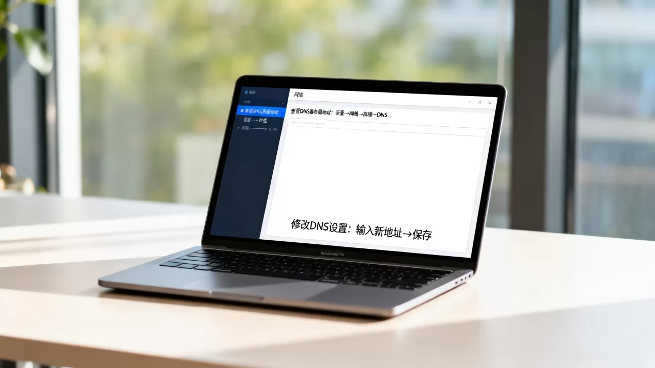 笔记本电脑的DNS服务器地址在哪查?,DNS设置错误怎么办? 笔记本电脑的DNS服务器地址在哪查?,DNS设置错误怎么办?