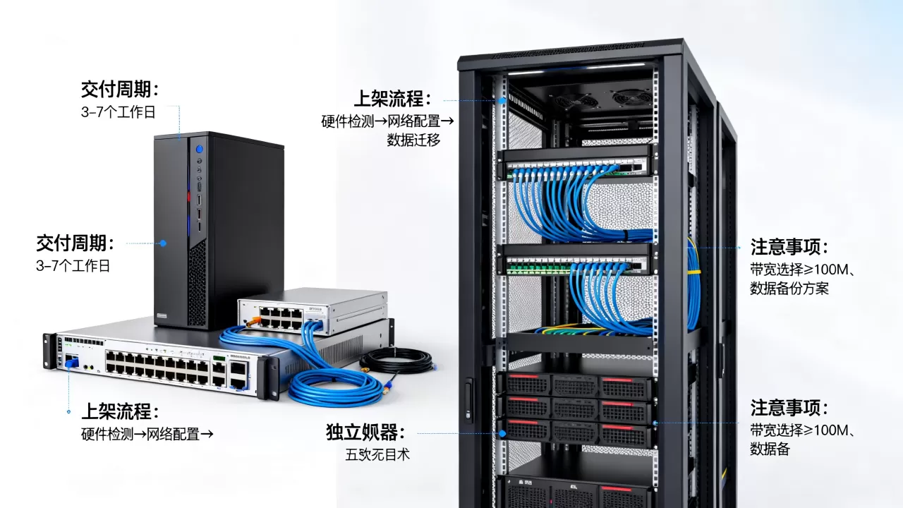 南京租独立服务器多久能交付上架,租用流程及注意事项有哪些? 南京租独立服务器多久能交付上架,租用流程及注意事项有哪些?