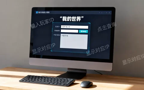 我的世界服务器后台怎么根据ID查IP，如何操作？