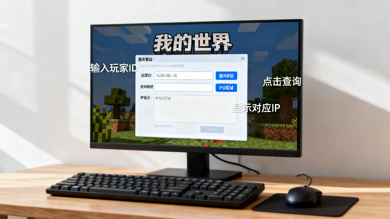 我的世界服务器后台怎么根据ID查IP,如何操作? 我的世界服务器后台怎么根据ID查IP,如何操作?