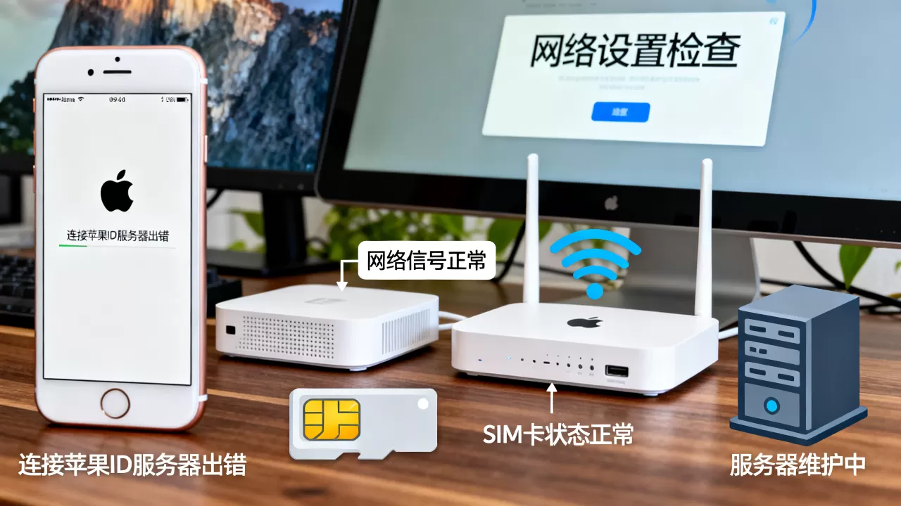 连接苹果6id服务器出错怎么办,是什么原因造成的? 连接苹果6id服务器出错怎么办,是什么原因造成的?