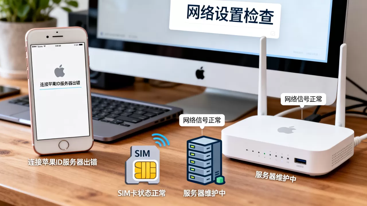 连接苹果6id服务器出错怎么办,是什么原因造成的? 连接苹果6id服务器出错怎么办,是什么原因造成的?