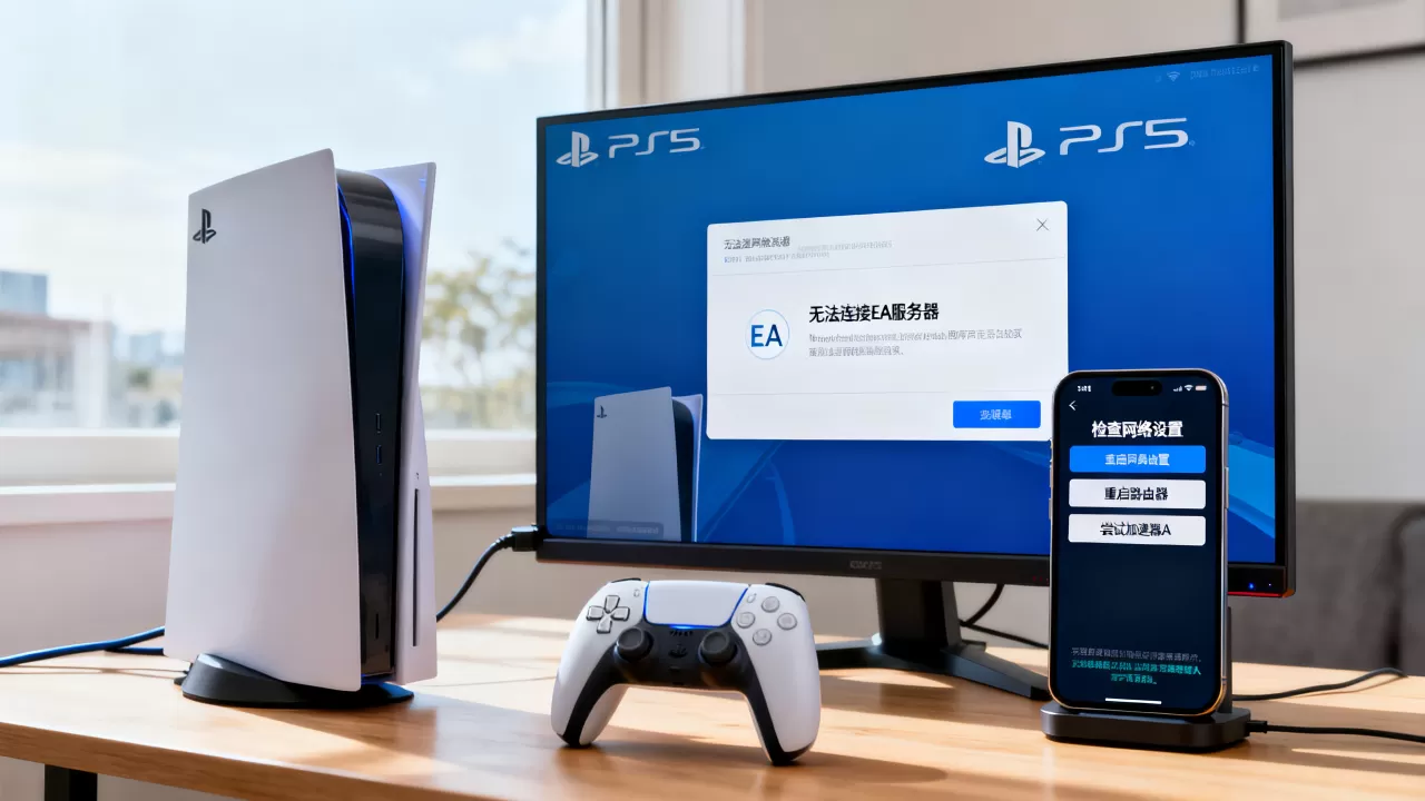 PS5连不上EA服务器该怎么解决,哪个加速器比较好用? PS5连不上EA服务器该怎么解决,哪个加速器比较好用?