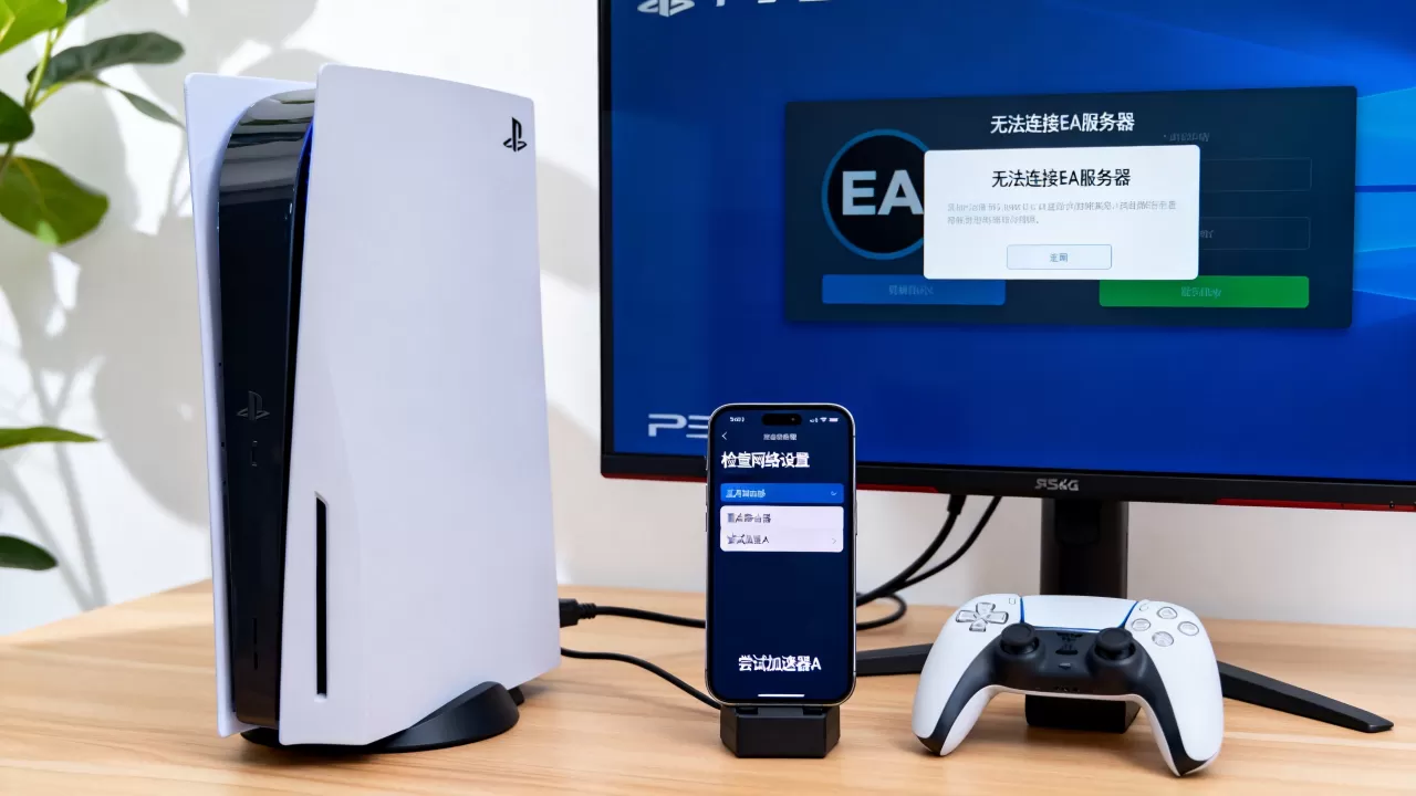 PS5连不上EA服务器该怎么解决,哪个加速器比较好用? PS5连不上EA服务器该怎么解决,哪个加速器比较好用?