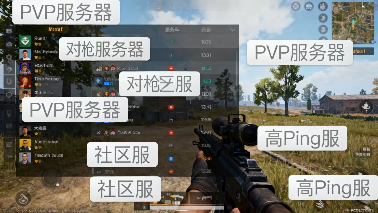 rust对枪服务器都有哪些?,哪个服务器人气高 rust对枪服务器都有哪些?,哪个服务器人气高