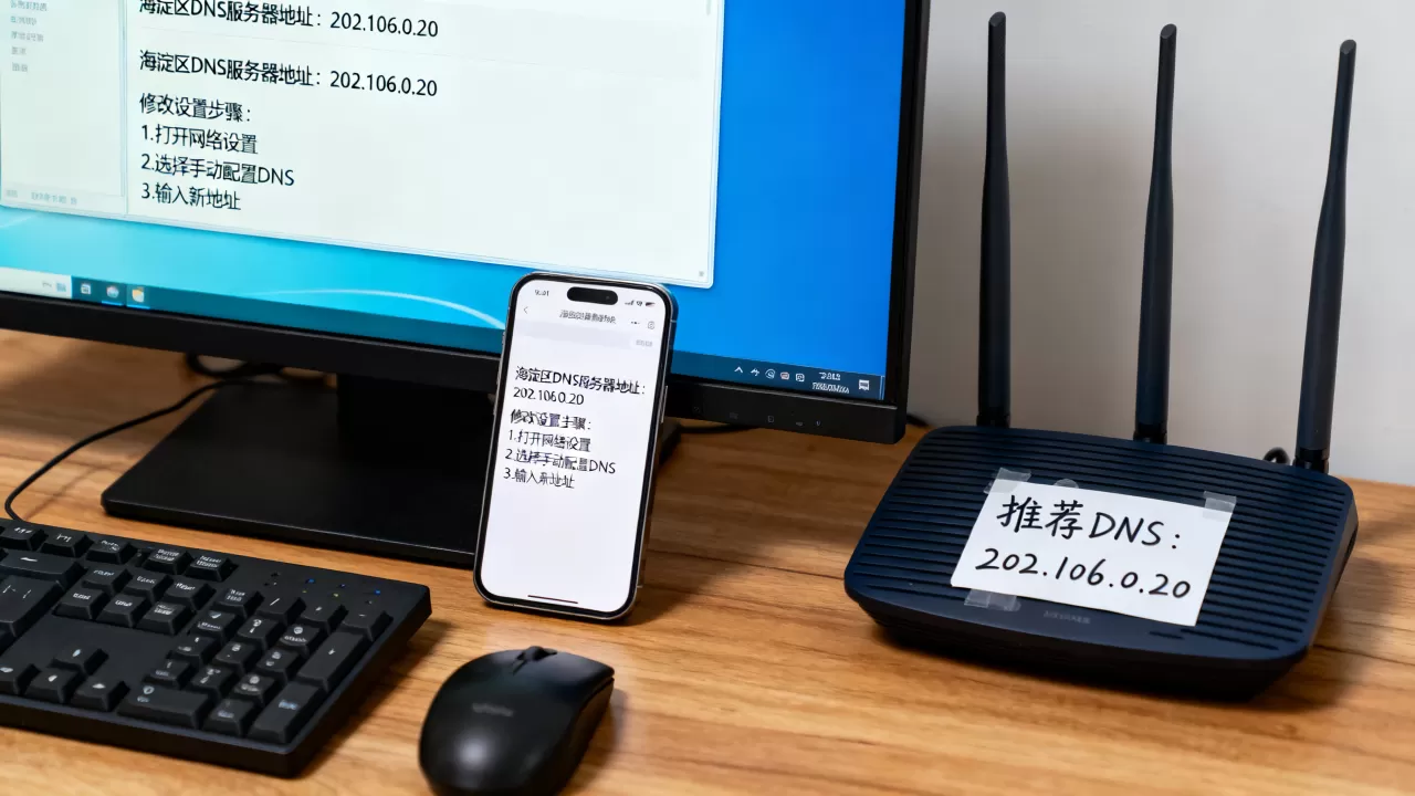 海淀区DNS服务器地址是多少,怎么修改设置最快 海淀区DNS服务器地址是多少,怎么修改设置最快