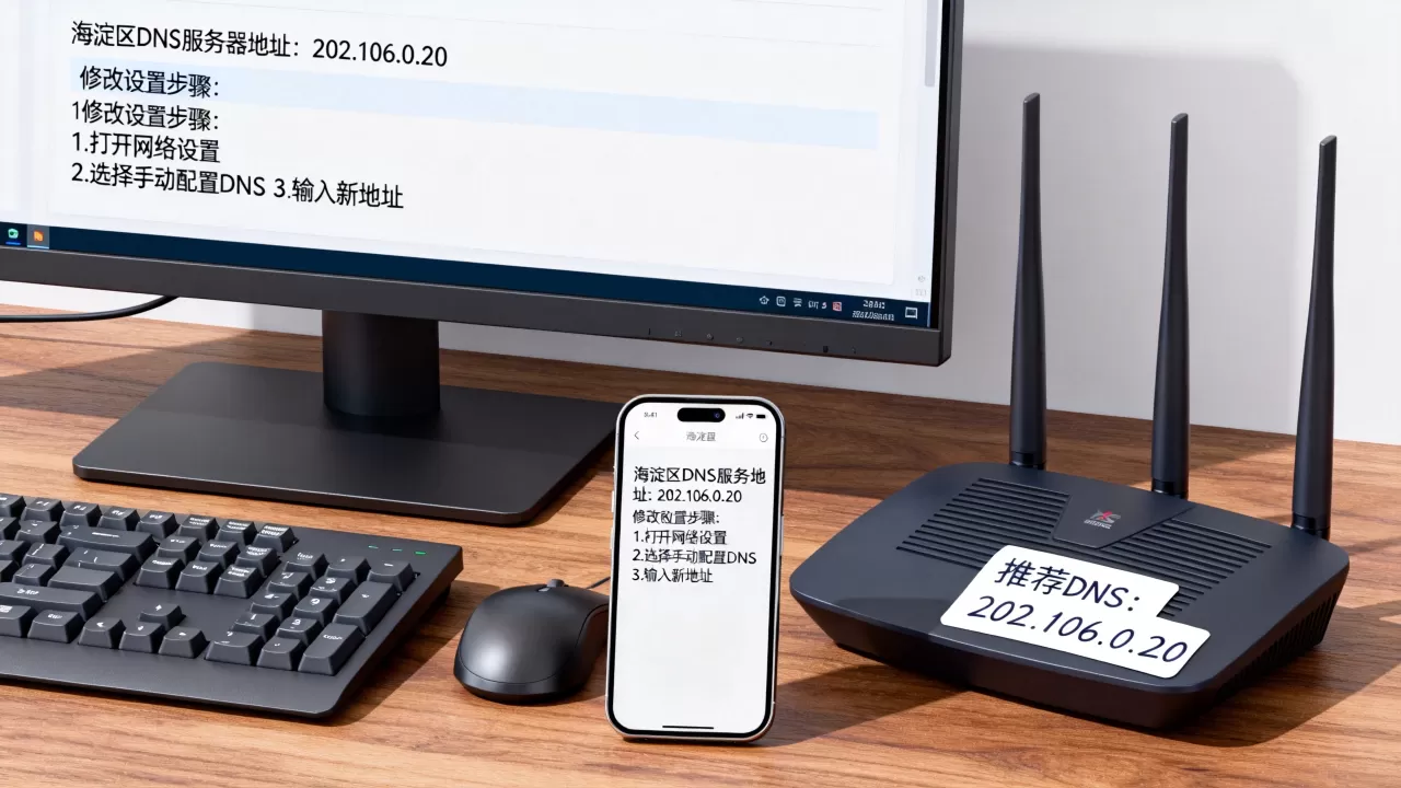 海淀区DNS服务器地址是多少,怎么修改设置最快 海淀区DNS服务器地址是多少,怎么修改设置最快