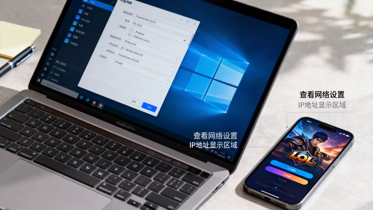 LOL服务器IP地址怎么查看?,在哪里查? LOL服务器IP地址怎么查看?,在哪里查?