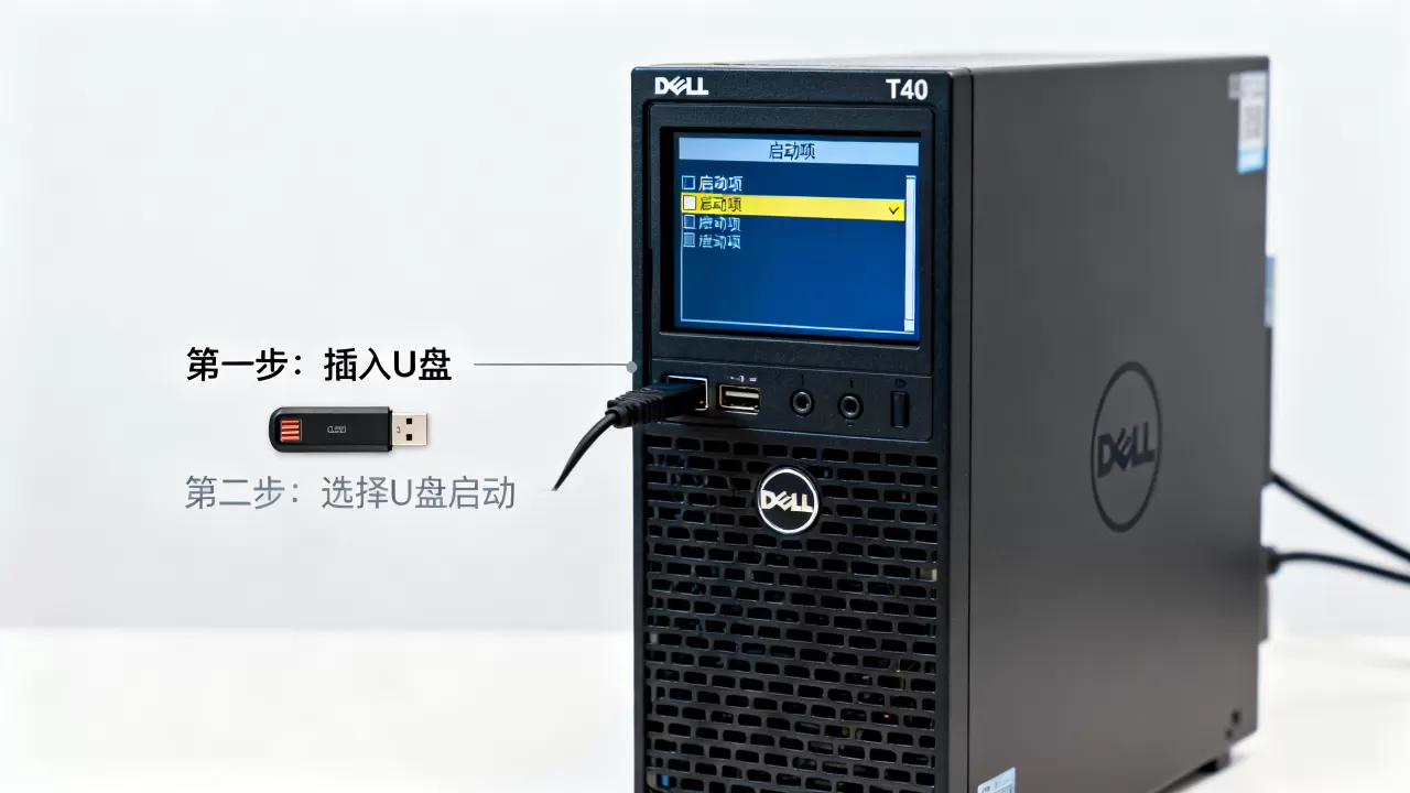 戴尔T40服务器怎么用U盘启动,BIOS如何设置U盘启动? 戴尔T40服务器怎么用U盘启动,BIOS如何设置U盘启动?