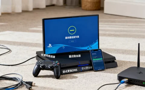 PS4服务器连接失败怎么办，PS4连不上服务器怎么解决？