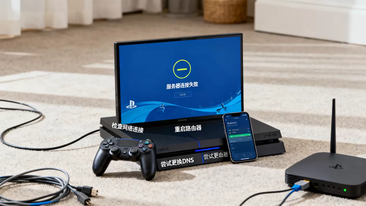 PS4服务器连接失败怎么办,PS4连不上服务器怎么解决? PS4服务器连接失败怎么办,PS4连不上服务器怎么解决?