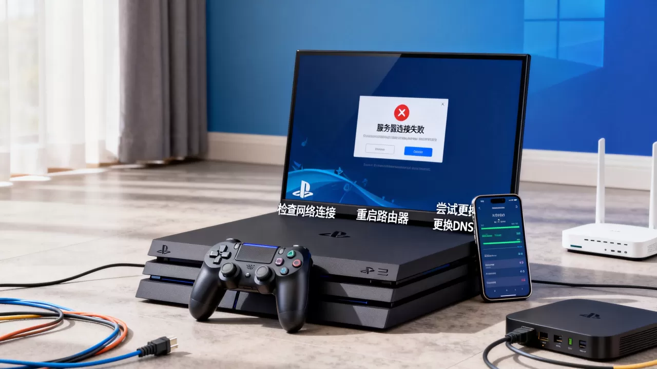 PS4服务器连接失败怎么办,PS4连不上服务器怎么解决? PS4服务器连接失败怎么办,PS4连不上服务器怎么解决?