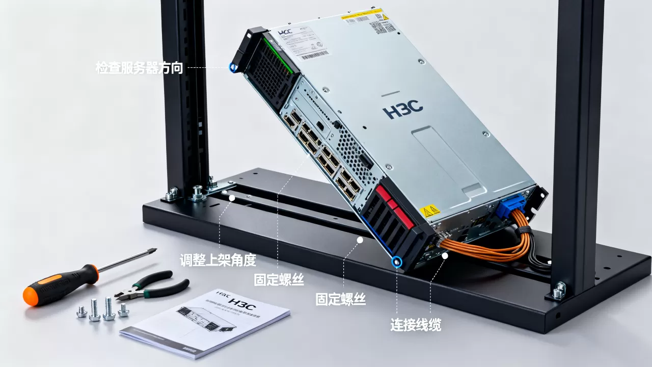 h3c服务器上架上反了如何处理,安装步骤有哪些? h3c服务器上架上反了如何处理,安装步骤有哪些?