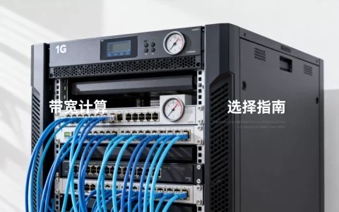 1G服务器实际能带多少带宽，如何选择合适带宽
