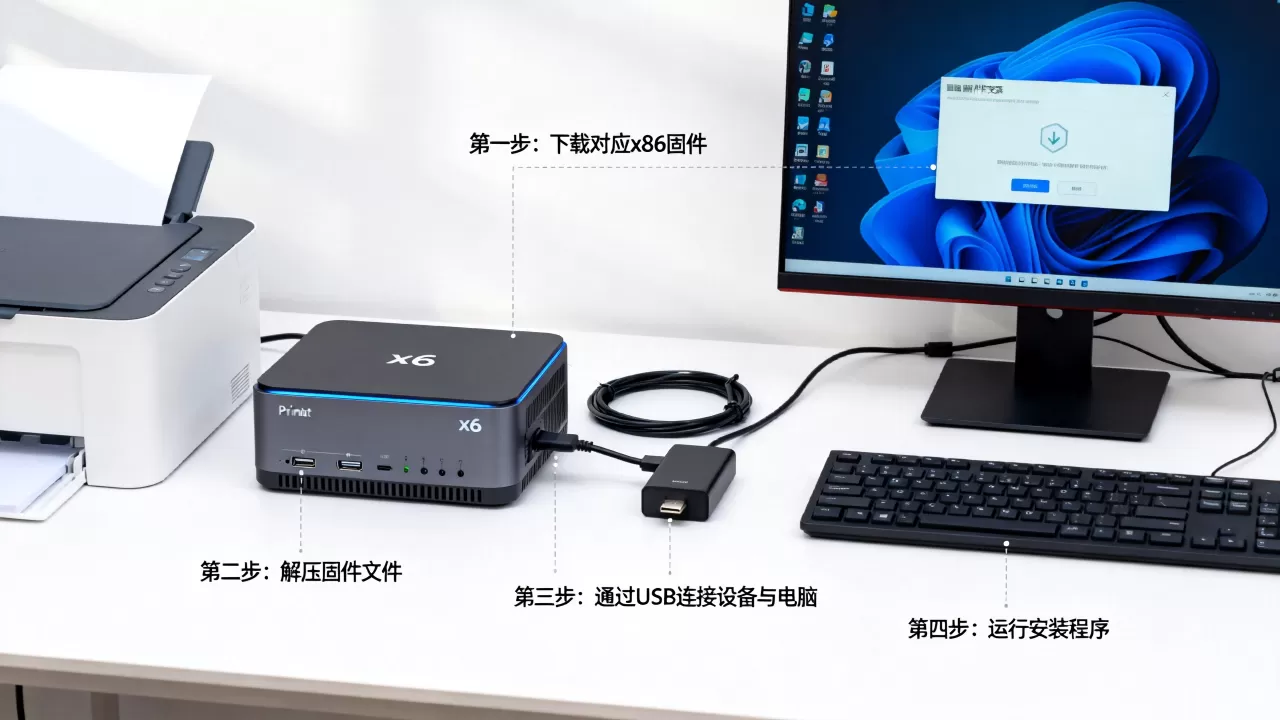 天路由打印服务器固件怎么装到x86,详细安装步骤? 天路由打印服务器固件怎么装到x86,详细安装步骤?