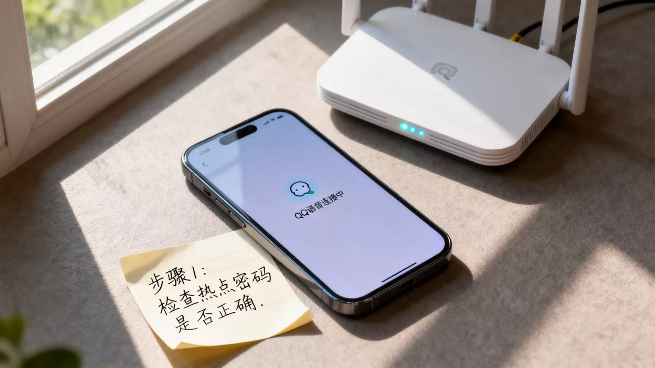 连热点QQ语音连不上服务器怎么办,解决教程 连热点QQ语音连不上服务器怎么办,解决教程