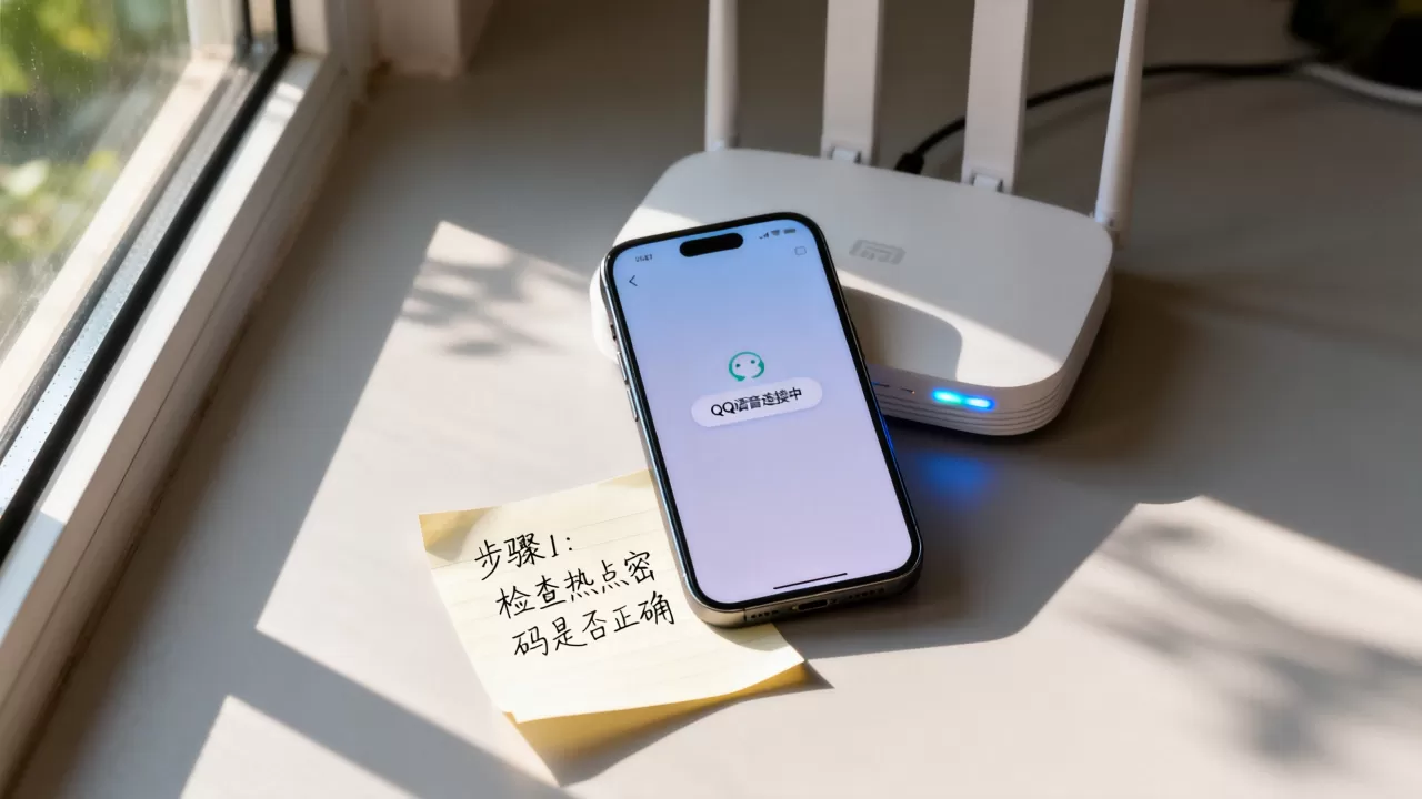 连热点QQ语音连不上服务器怎么办,解决教程 连热点QQ语音连不上服务器怎么办,解决教程