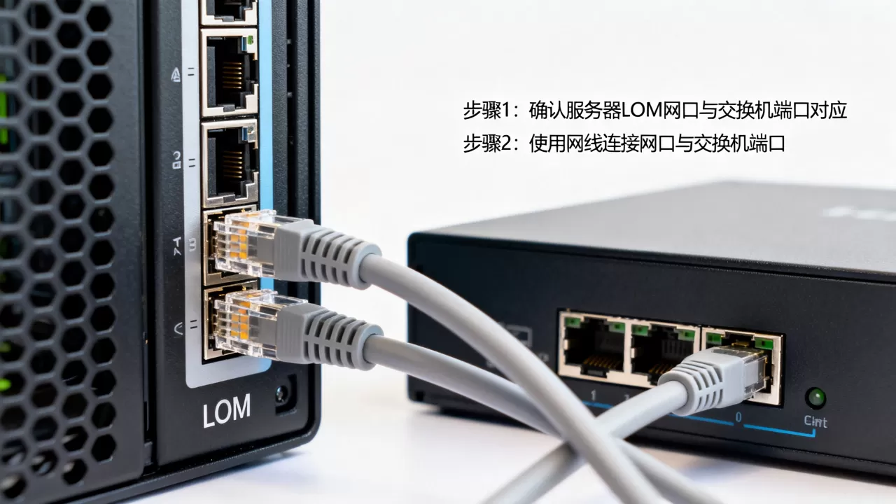 服务器LOM网口连接交换机怎么设置?,具体步骤是什么? 服务器LOM网口连接交换机怎么设置?,具体步骤是什么?