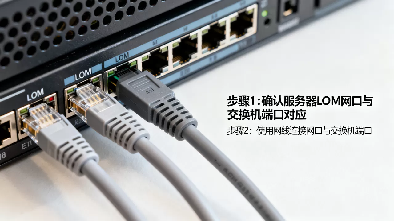 服务器LOM网口连接交换机怎么设置?,具体步骤是什么? 服务器LOM网口连接交换机怎么设置?,具体步骤是什么?