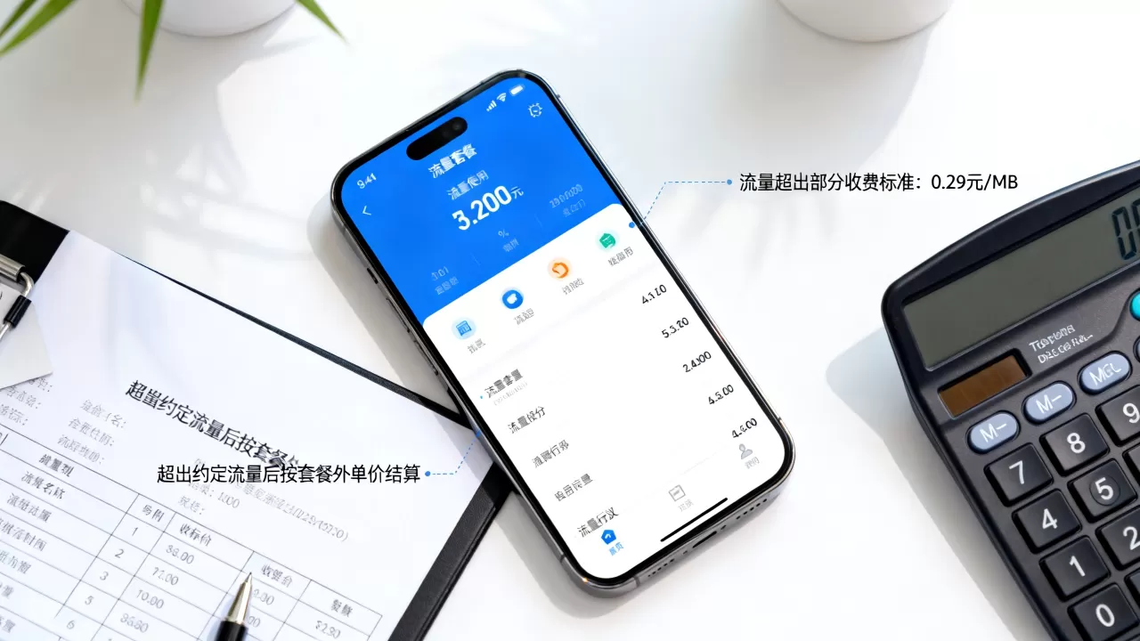 超出约定流量后按什么结算,流量超出部分收费标准? 超出约定流量后按什么结算,流量超出部分收费标准?