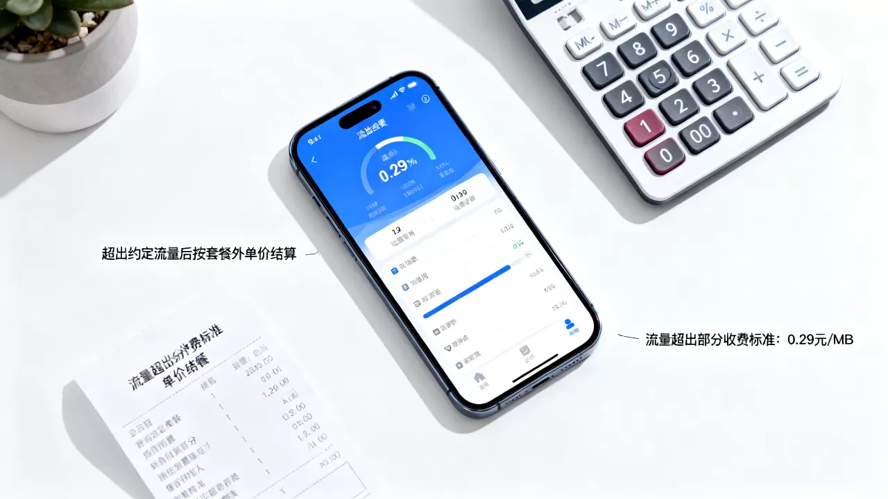 超出约定流量后按什么结算,流量超出部分收费标准? 超出约定流量后按什么结算,流量超出部分收费标准?