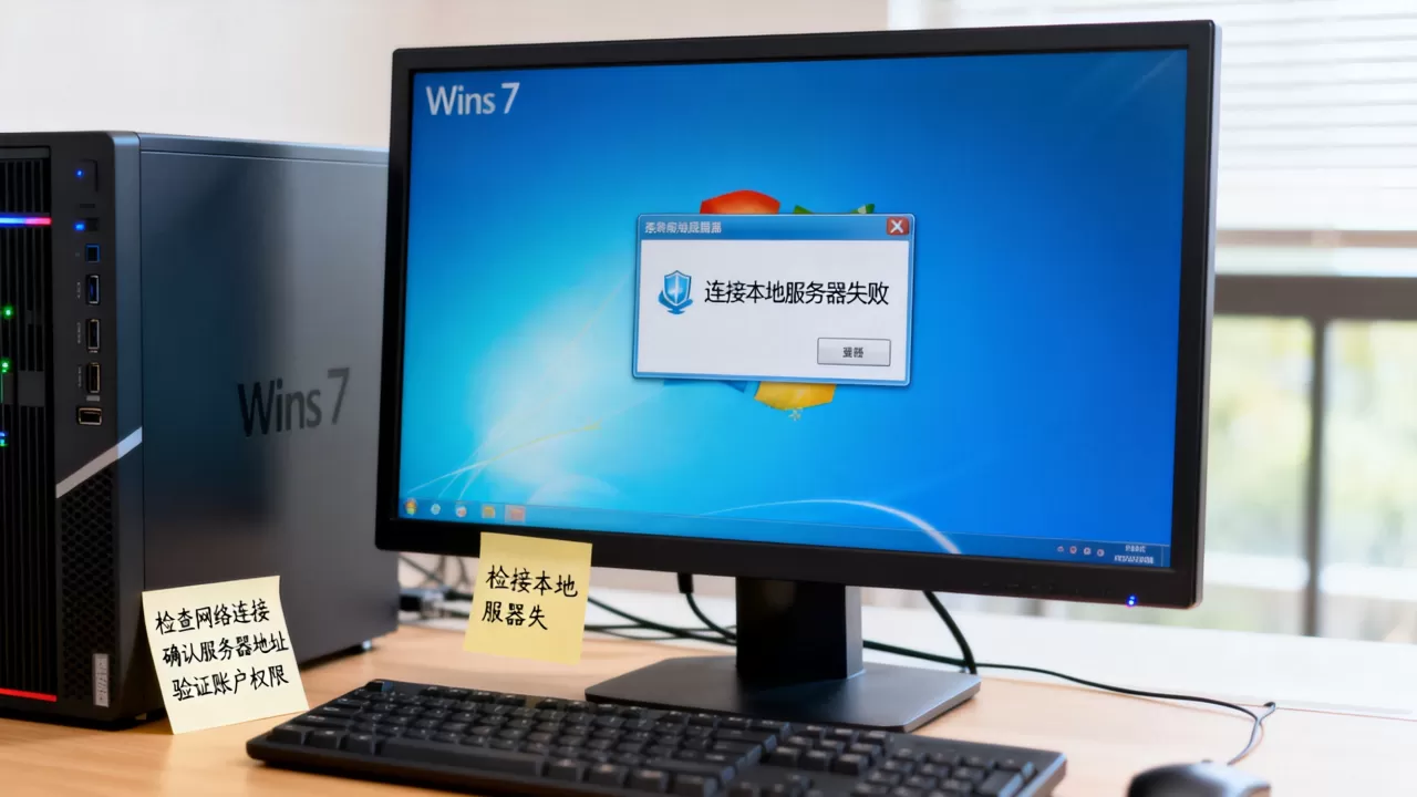 Win7连接本地服务器失败怎么办,原因有哪些? Win7连接本地服务器失败怎么办,原因有哪些?