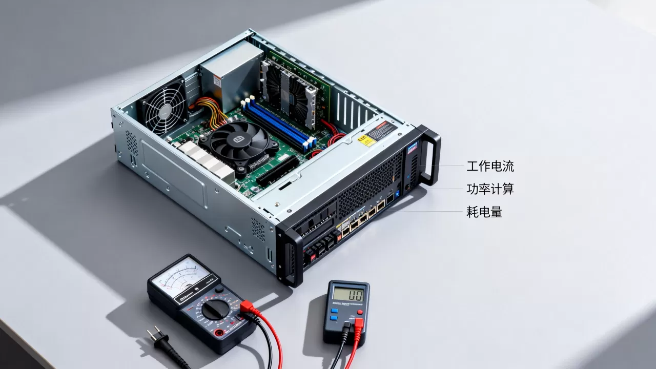 一般服务器工作电流是多少安,功率和耗电量怎么算? 一般服务器工作电流是多少安,功率和耗电量怎么算?
