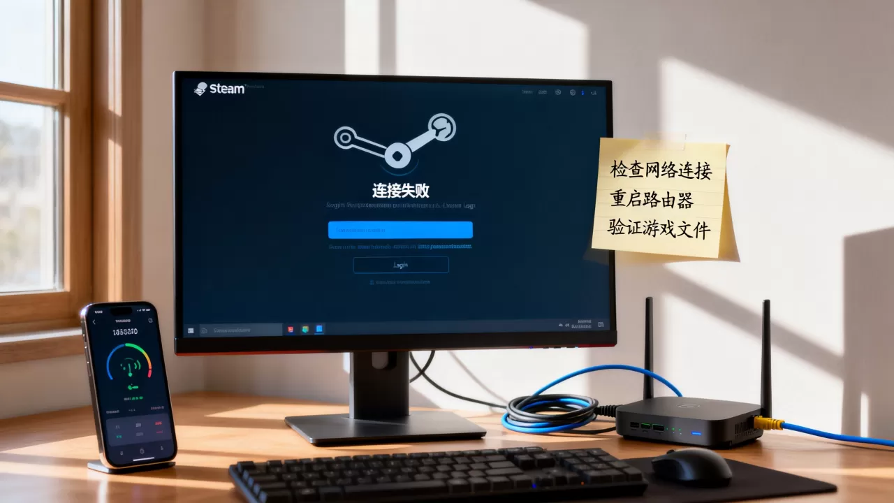 steam连不上服务器失败怎么解决,解决教程 steam连不上服务器失败怎么解决,解决教程