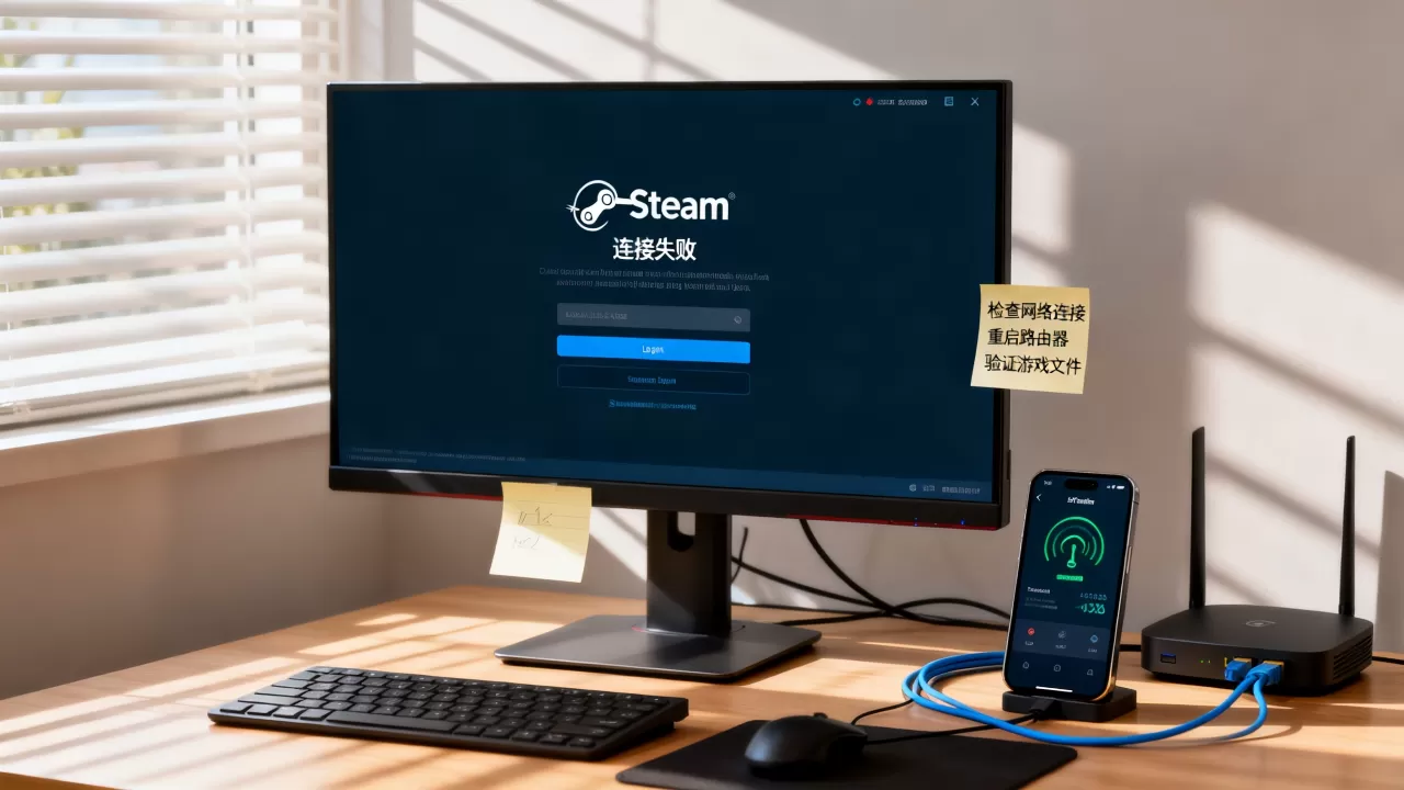 steam连不上服务器失败怎么解决,解决教程 steam连不上服务器失败怎么解决,解决教程
