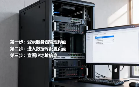 怎么查看服务器上数据库IP地址，数据库服务器IP怎么查？