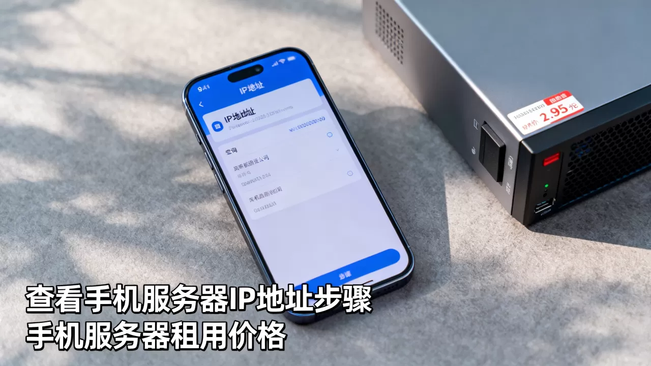 怎么查看手机服务器IP地址,手机服务器租用价格是多少? 怎么查看手机服务器IP地址,手机服务器租用价格是多少?