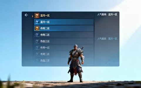 贪玩蓝月服务器都有哪些，哪个区人气最高？