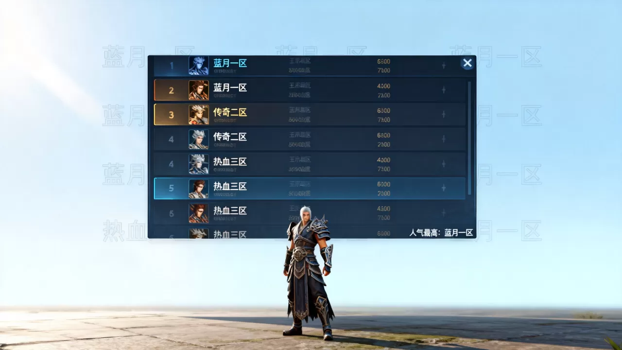 贪玩蓝月服务器都有哪些,哪个区人气最高? 贪玩蓝月服务器都有哪些,哪个区人气最高?