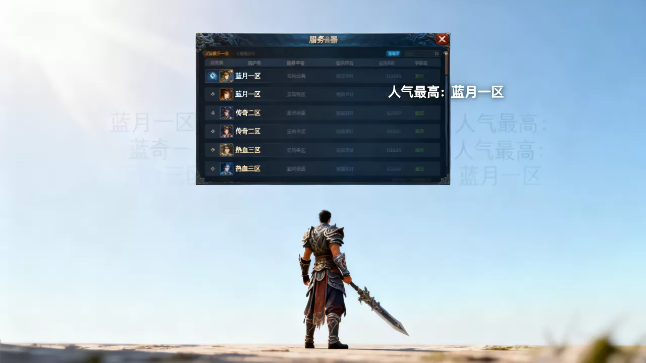贪玩蓝月服务器都有哪些,哪个区人气最高? 贪玩蓝月服务器都有哪些,哪个区人气最高?
