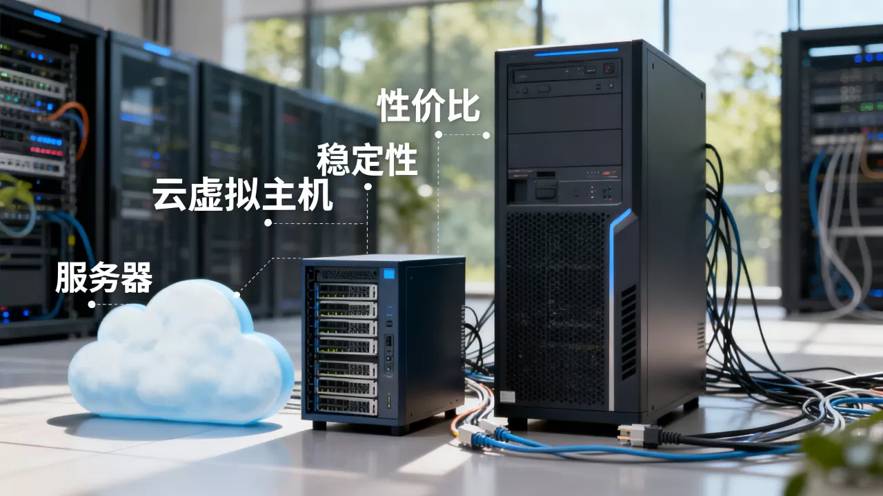 云虚拟主机和服务器有什么区别,哪个更稳定性价比高? 云虚拟主机和服务器有什么区别,哪个更稳定性价比高?