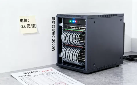 服务器一个月电费一般多少钱，如何计算更准确？