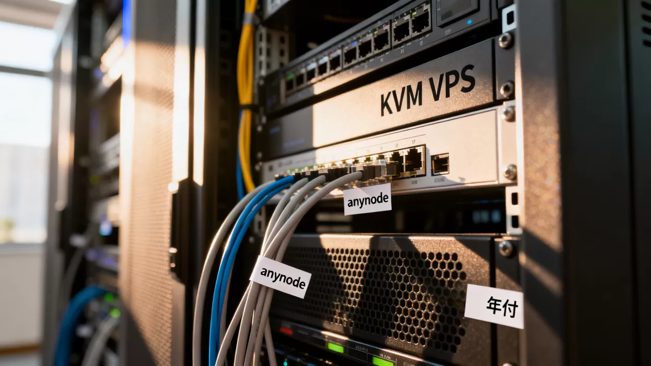 anynode年付的KVM VPS靠谱吗,哪个机房好? anynode年付的KVM VPS靠谱吗,哪个机房好?