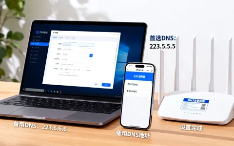 DNS的服务器备用地址是多少，怎么设置？