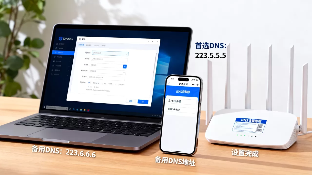 DNS的服务器备用地址是多少,怎么设置? DNS的服务器备用地址是多少,怎么设置?
