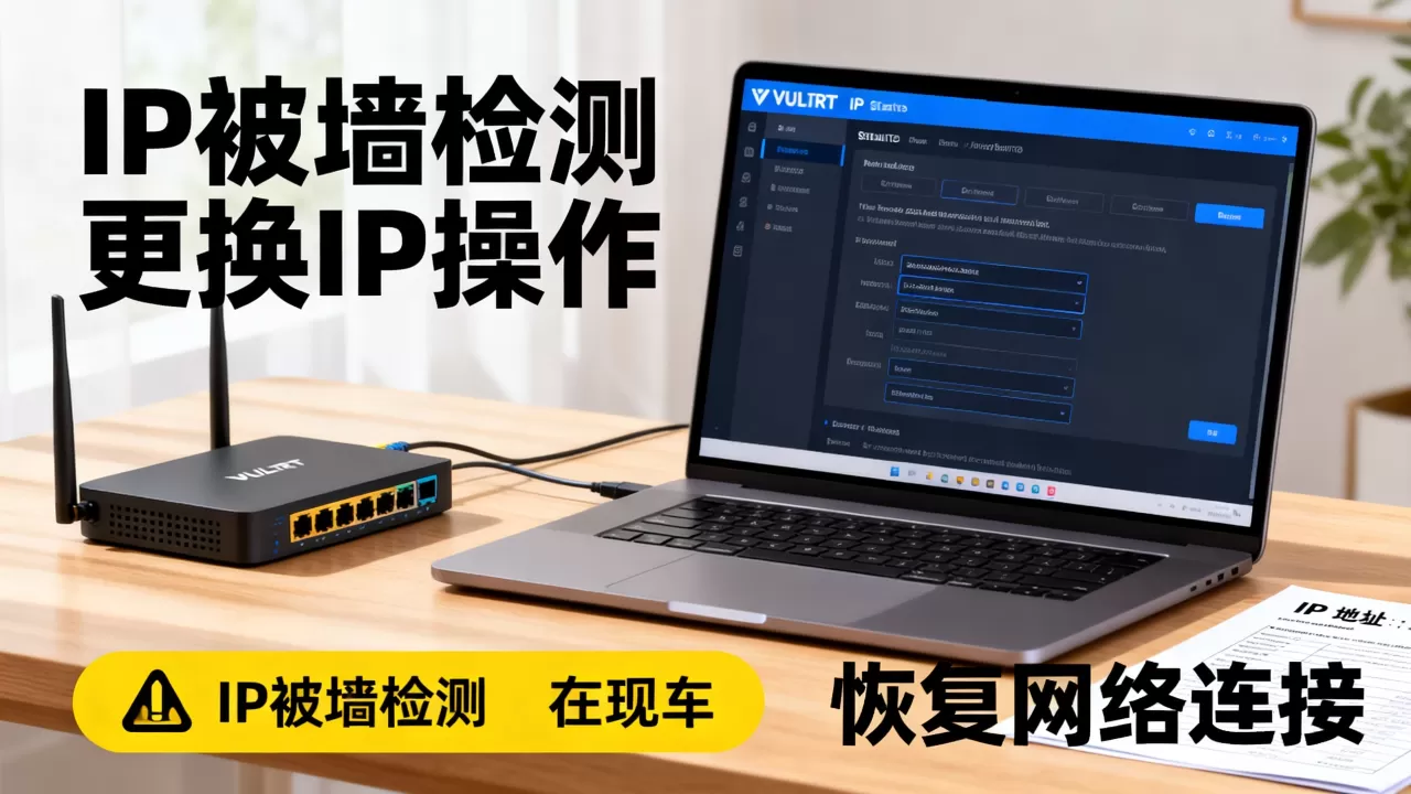 VULTR的IP被墙了怎么办,IP被封如何恢复? VULTR的IP被墙了怎么办,IP被封如何恢复?