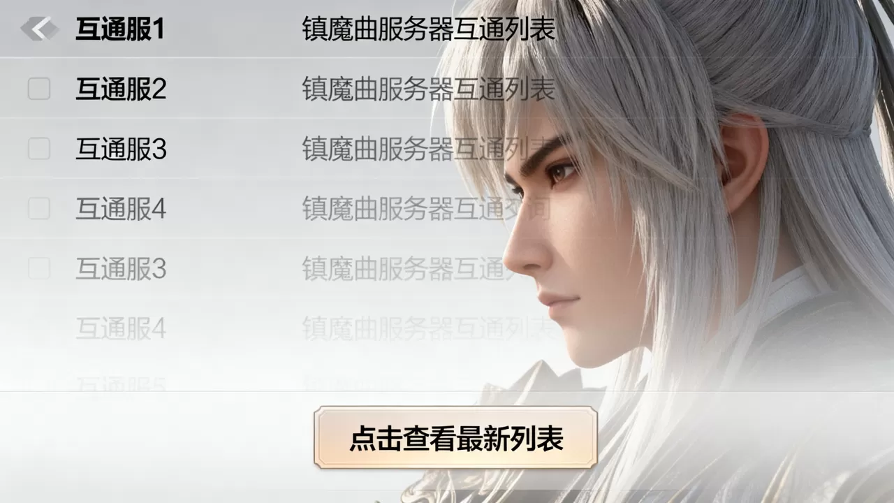 镇魔曲服务器互通有哪些,怎么查最新列表? 镇魔曲服务器互通有哪些,怎么查最新列表?